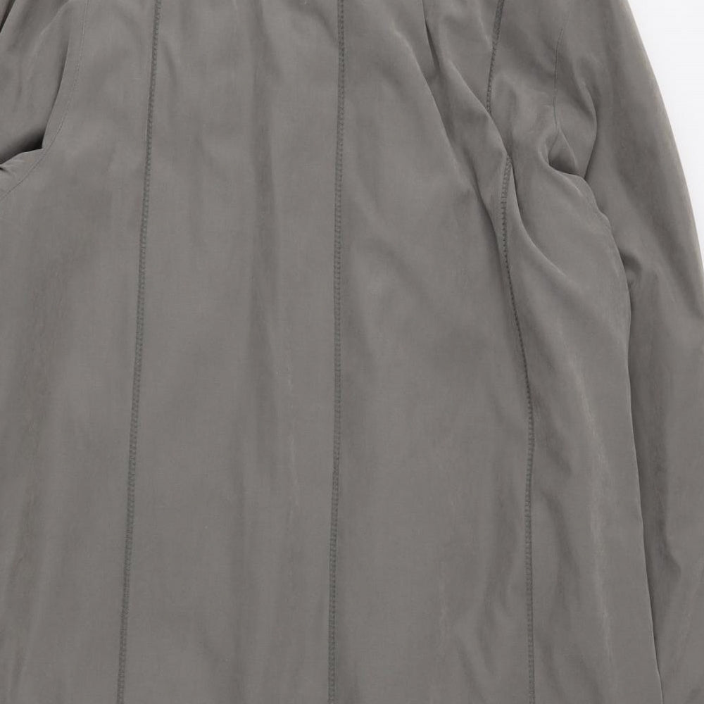 London Fog Womens Grey   Overcoat Coat Size 16