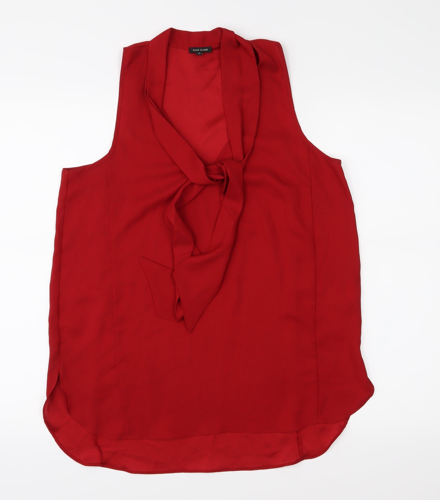 River Island Womens Red   Basic Blouse Size 10