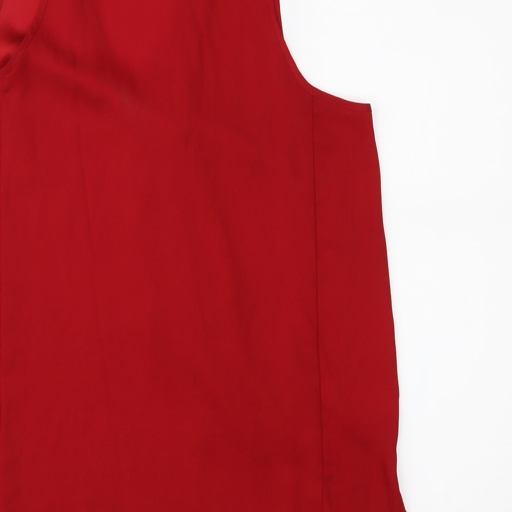 River Island Womens Red   Basic Blouse Size 10