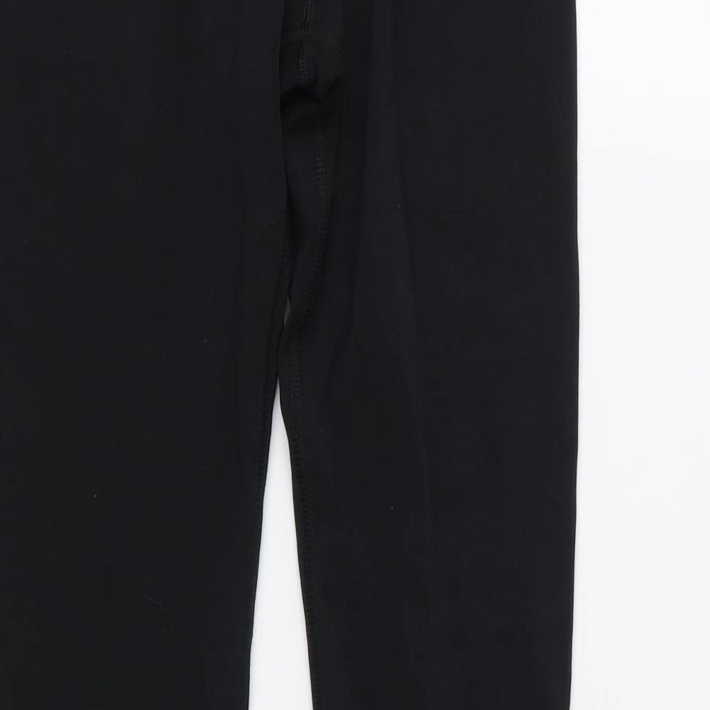 Nike Womens Black   Cropped Leggings Size M L25 in