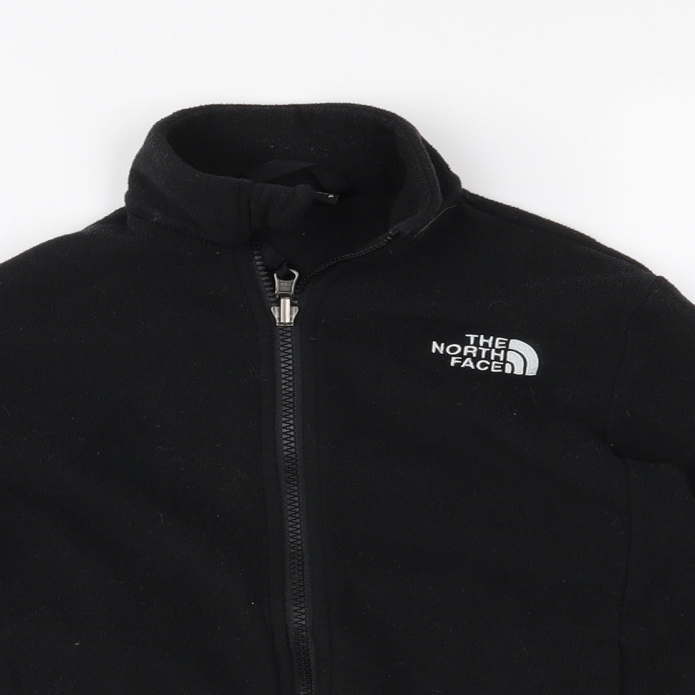 The North Face Girls Black  Fleece Jacket  Size S