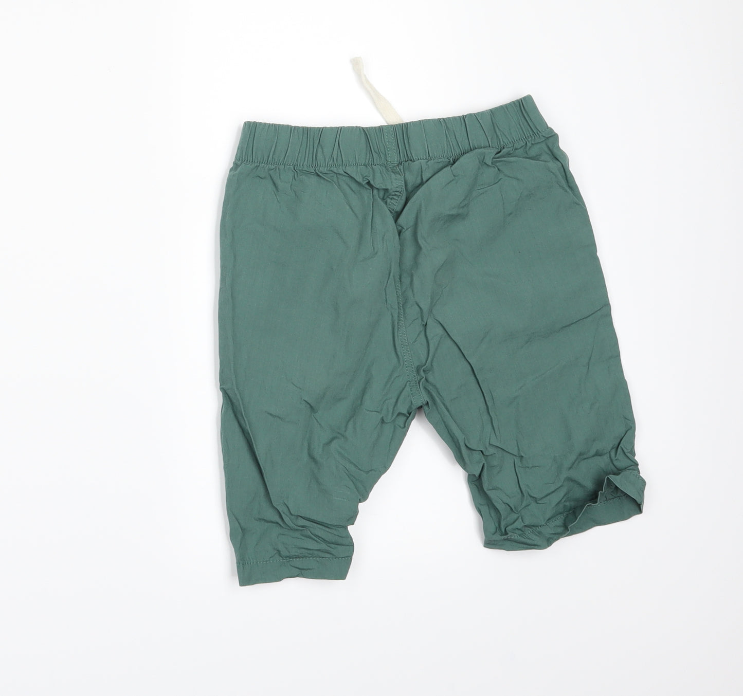 H&M Boys Green   Chino Shorts Size 7-8 Years