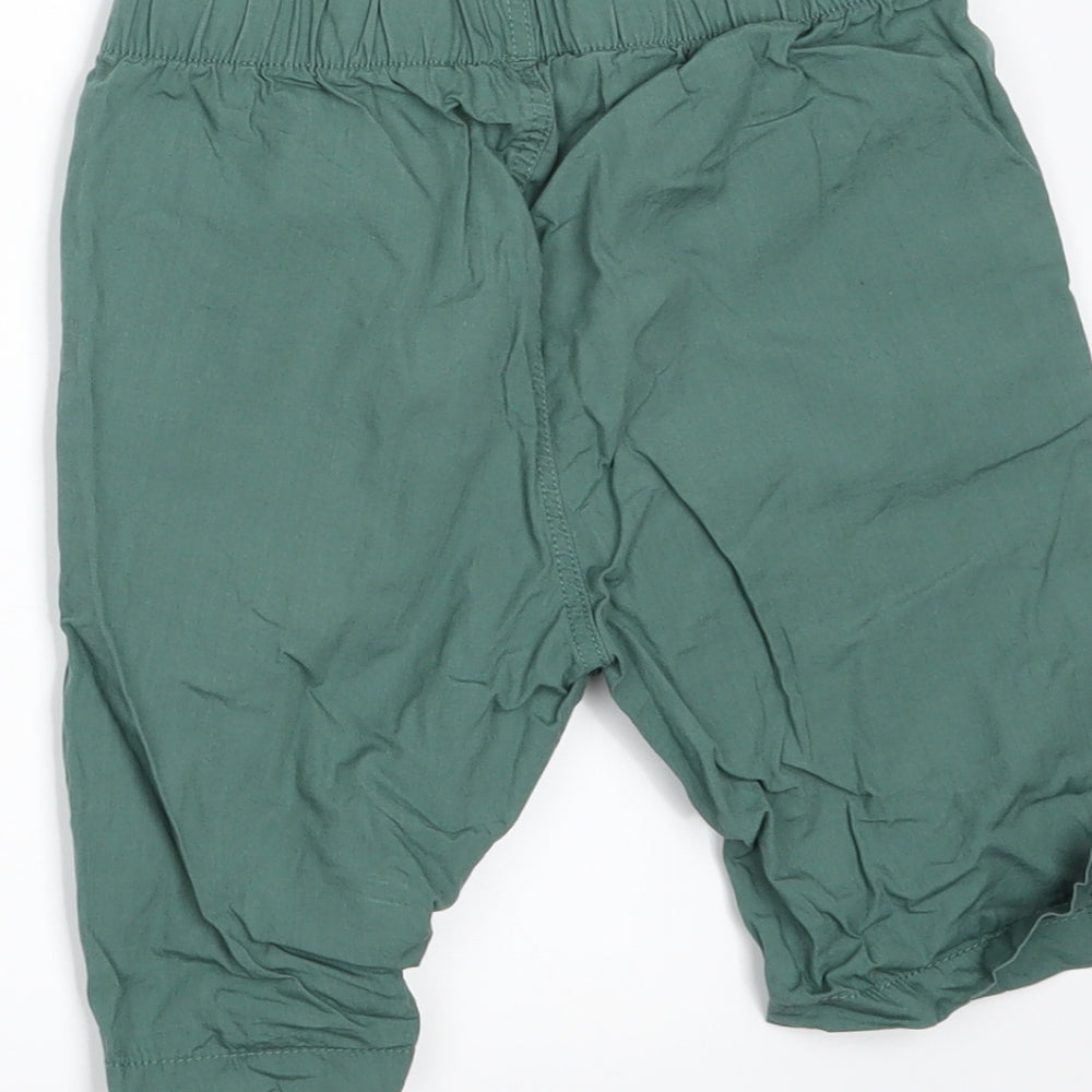H&M Boys Green   Chino Shorts Size 7-8 Years