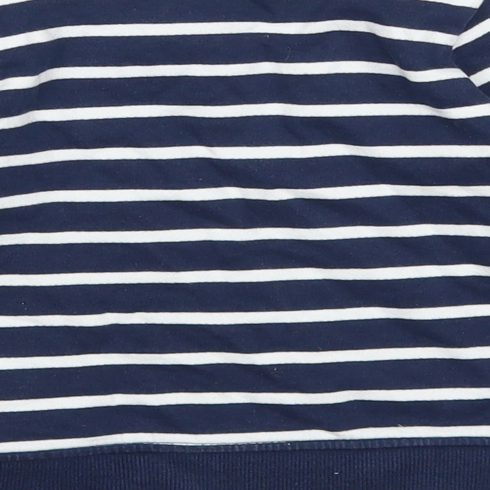 H&M Baby Blue Striped  Basic T-Shirt Size 12-18 Months