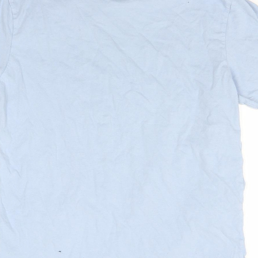 Burton Mens Blue    T-Shirt Size S