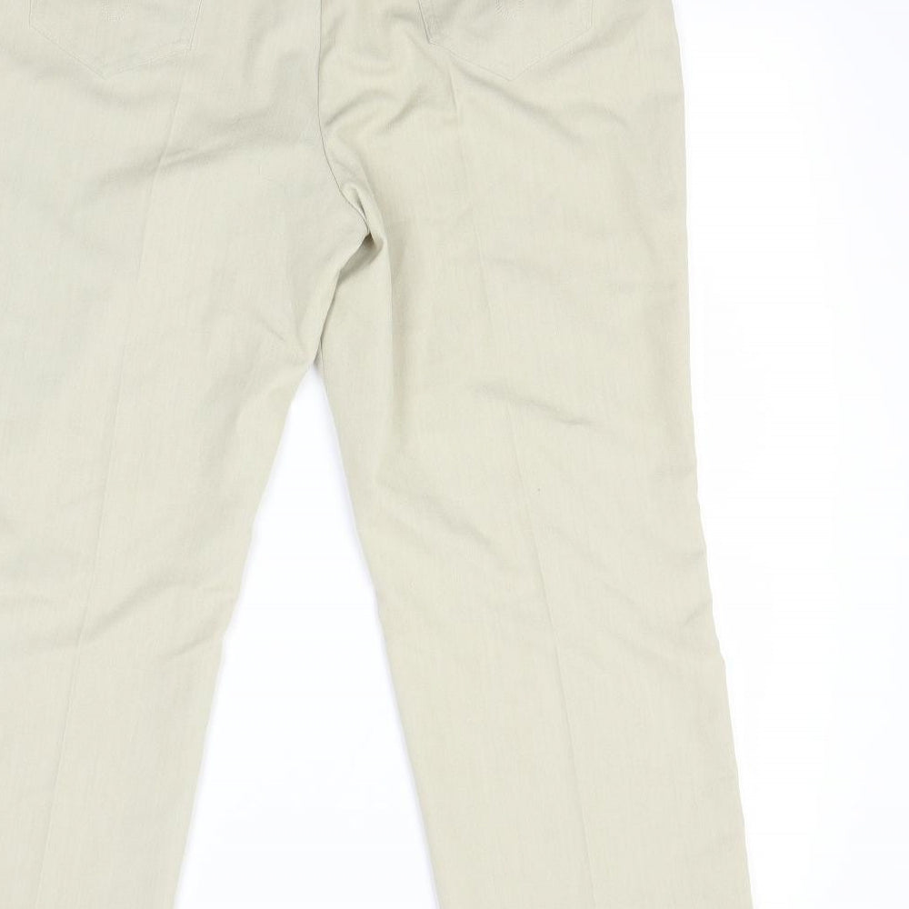 Marks and Spencer Womens Beige   Skinny Jeans Size 16 L28 in
