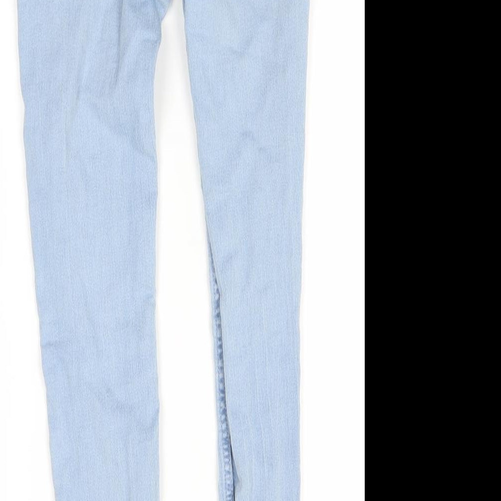 H&M Girls Blue  Denim Skinny Jeans Size 8-9 Years