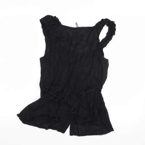 Evie Womens Black   Basic Blouse Size 14