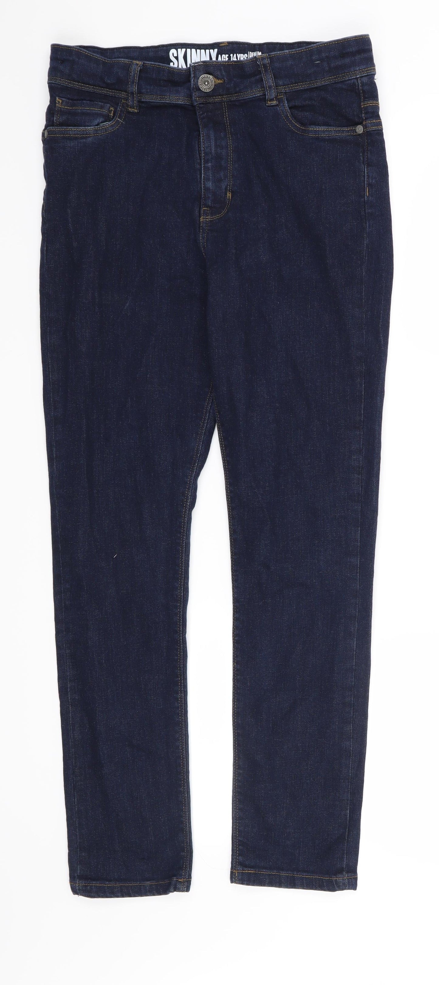 Matalan Boys Blue   Straight Jeans Size 14 Years