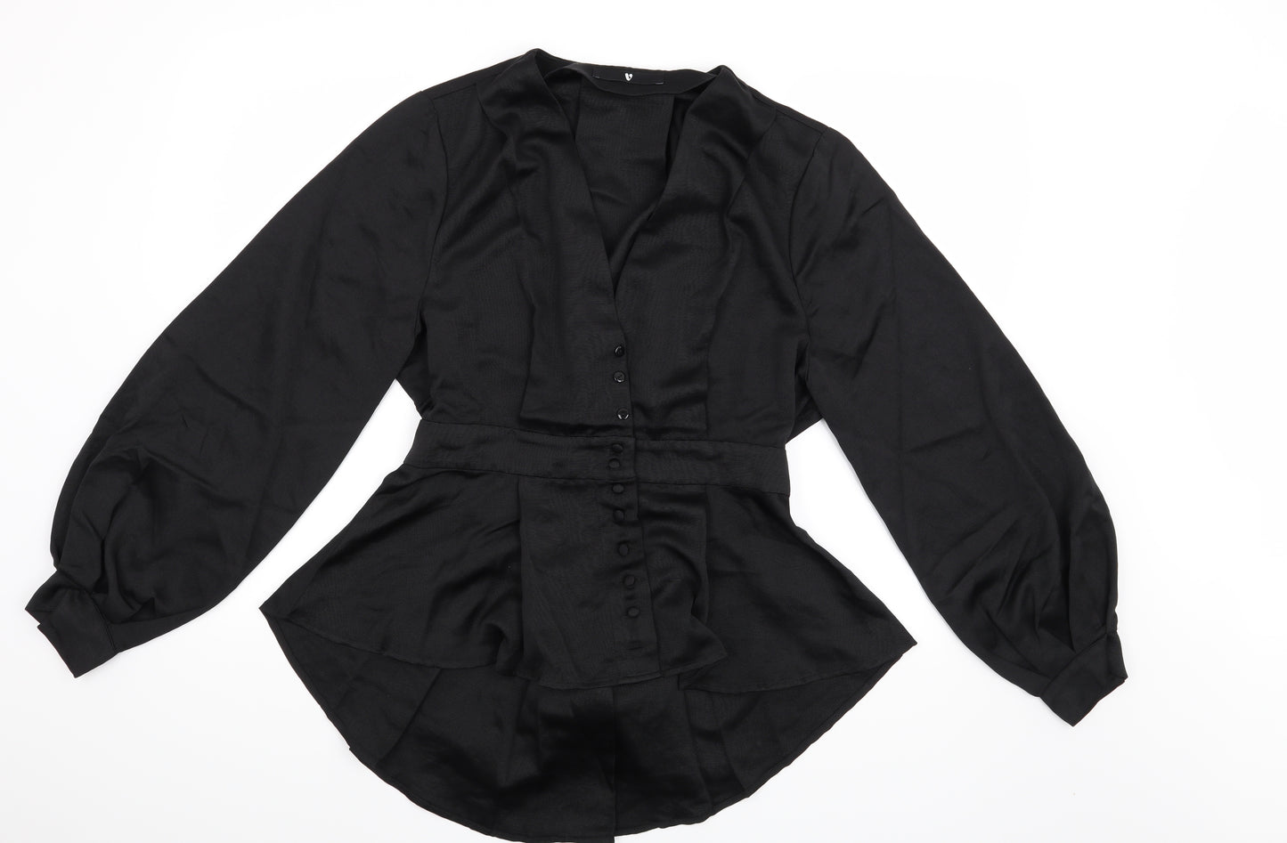 Very Womens Black   Basic Blouse Size 16