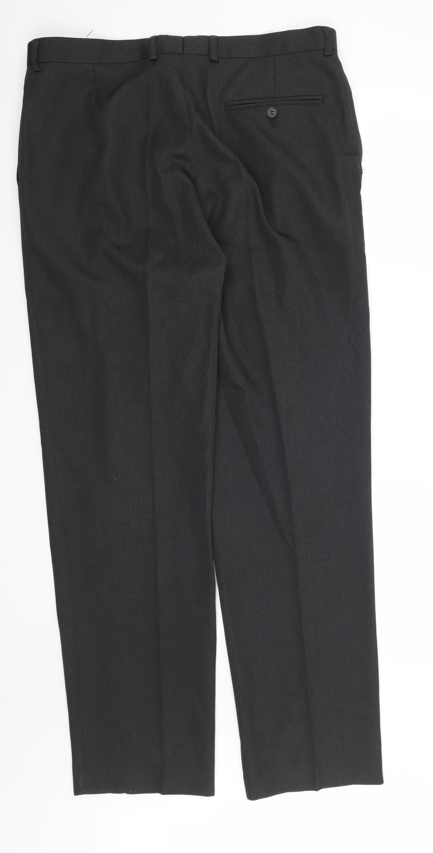 Marks and Spencer Mens Grey   Trousers  Size 36 L33 in