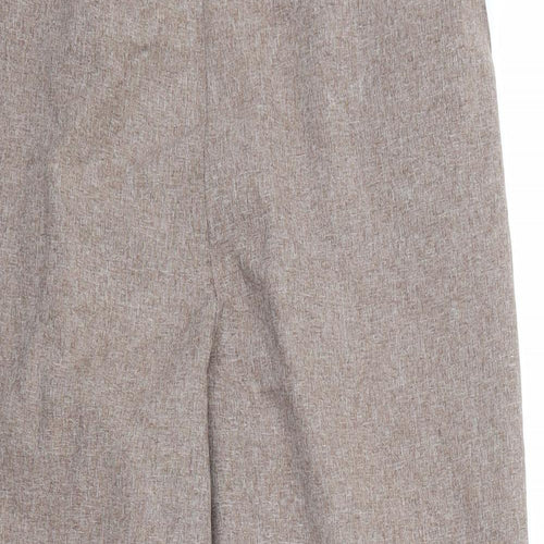 Emma Collection Womens Brown   Cropped Trousers Size 18 L28 in