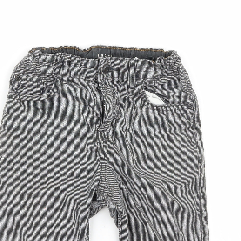 H&M Boys Black Striped  Bermuda Shorts Size 5-6 Years