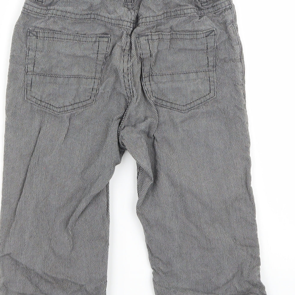 H&M Boys Black Striped  Bermuda Shorts Size 5-6 Years
