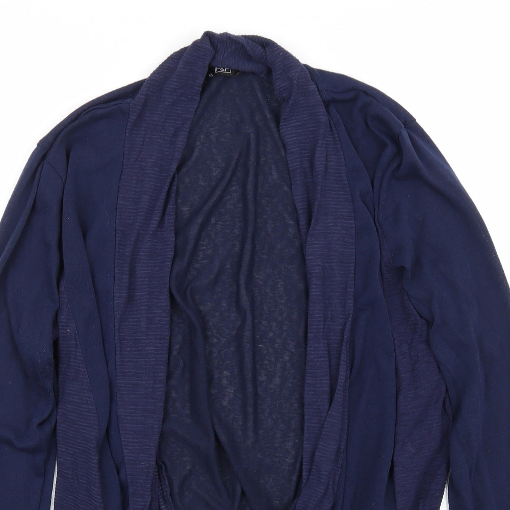 F&F Womens Blue   Cardigan Jumper Size 16