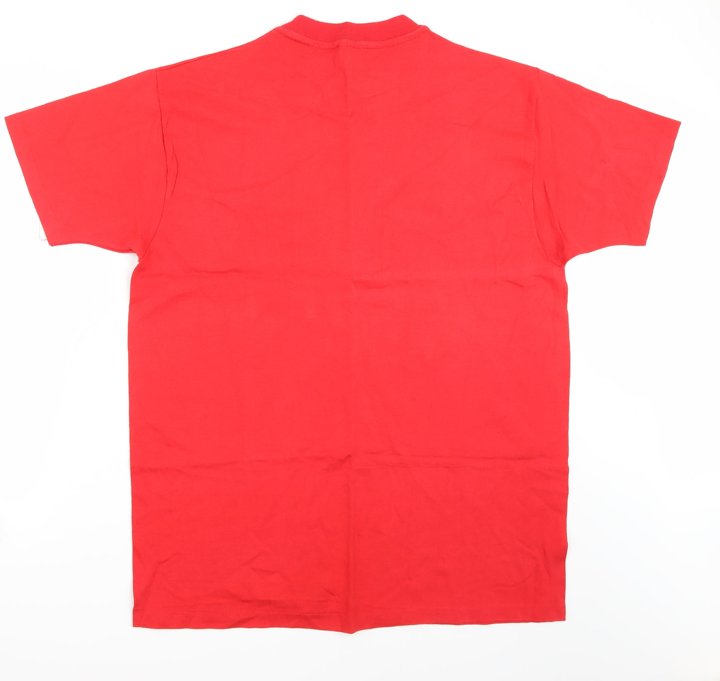 Alnvil Mens Red  Rayon  T-Shirt Size XL
