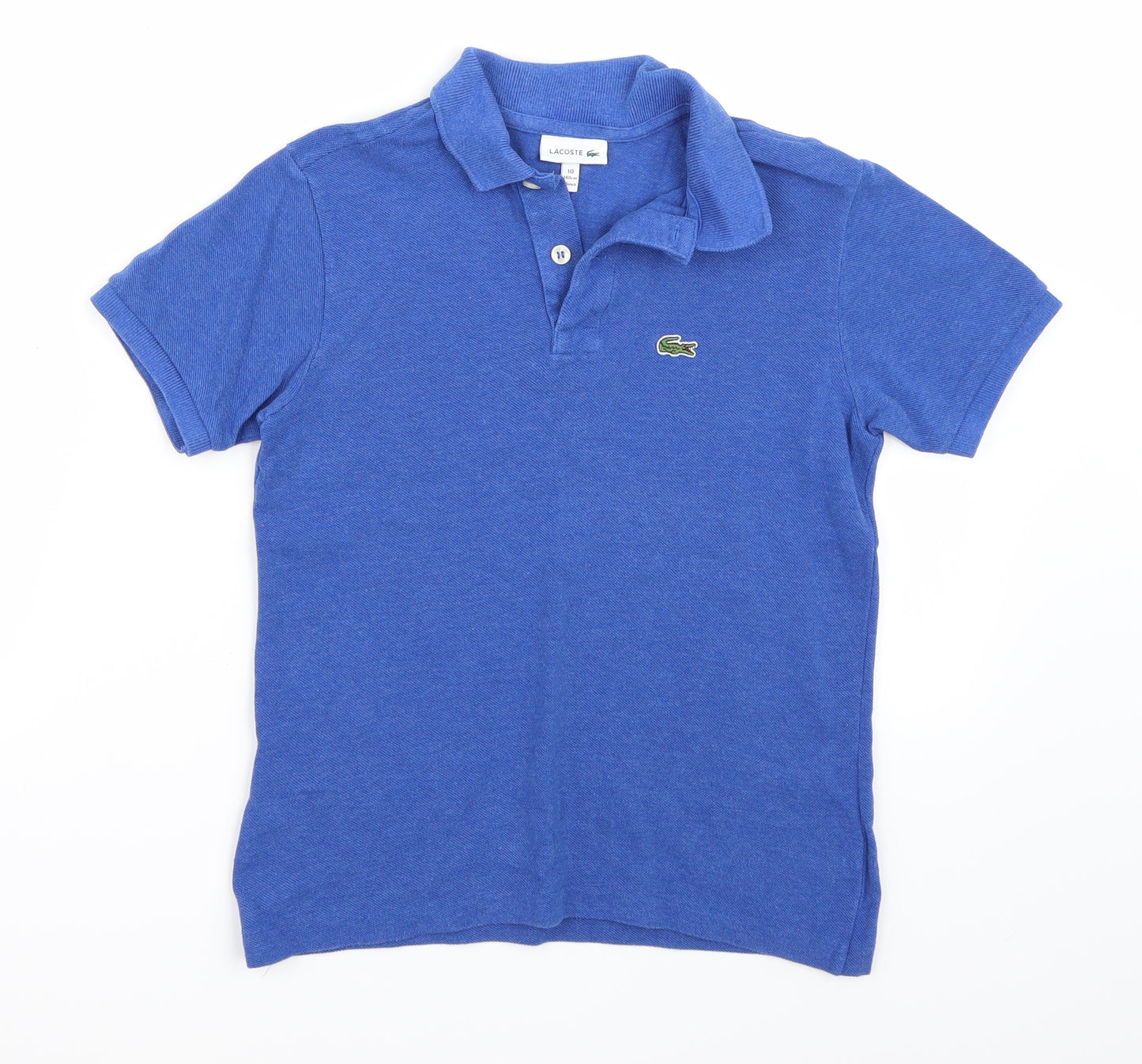 Lacost Boys Blue   Basic Polo Size 10 Years