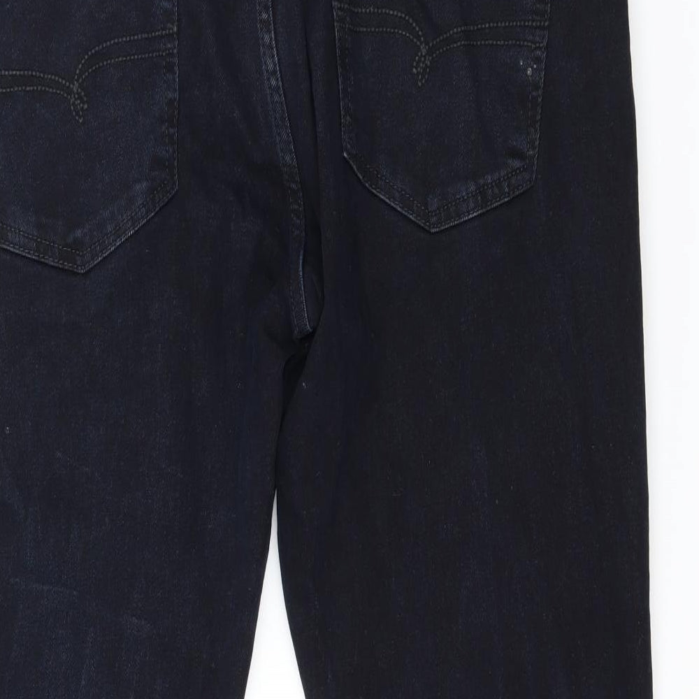 NEXT Mens Blue  Denim Straight Jeans Size 34 L31 in