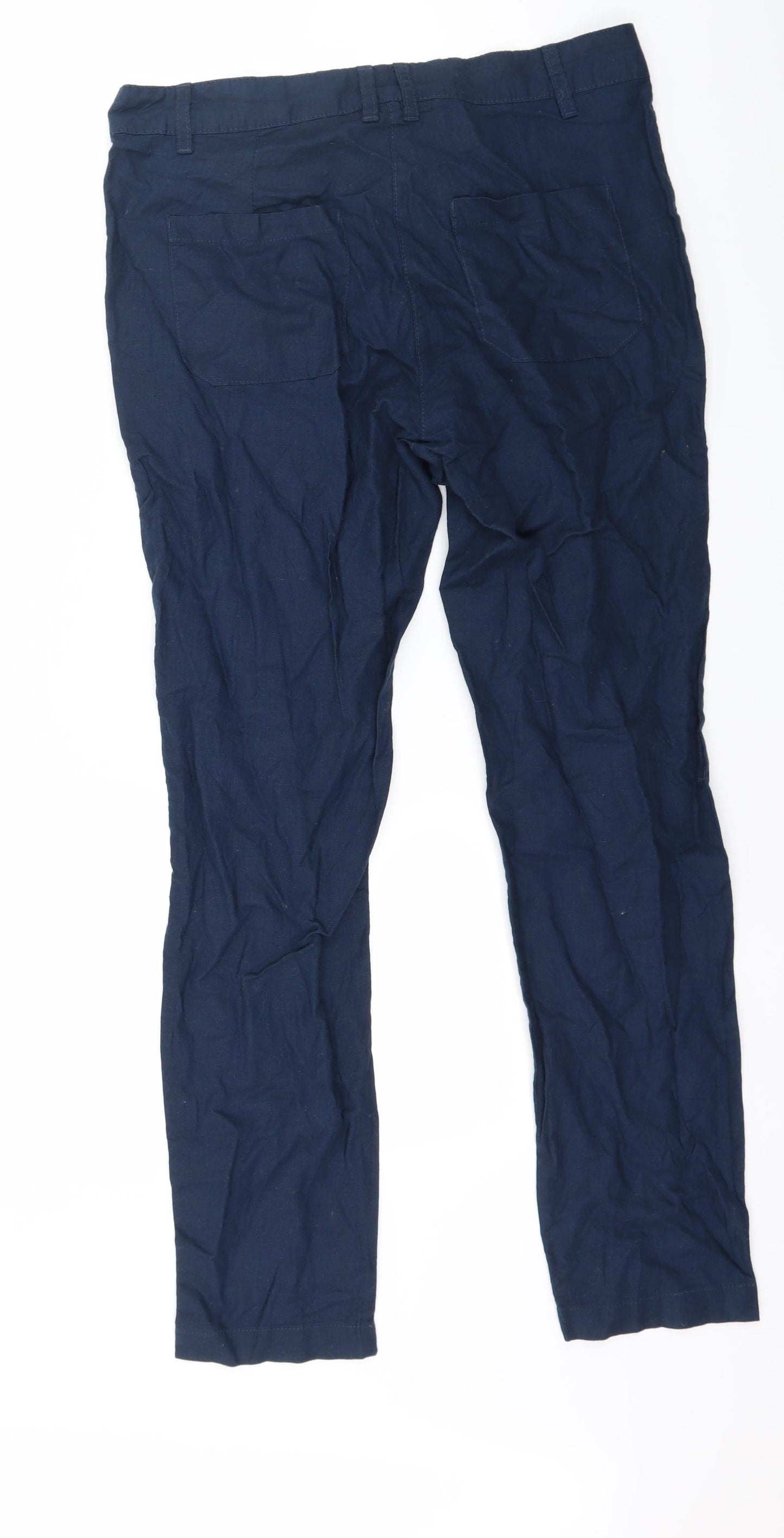 ESMARA Womens Blue   Trousers  Size 12 L29 in