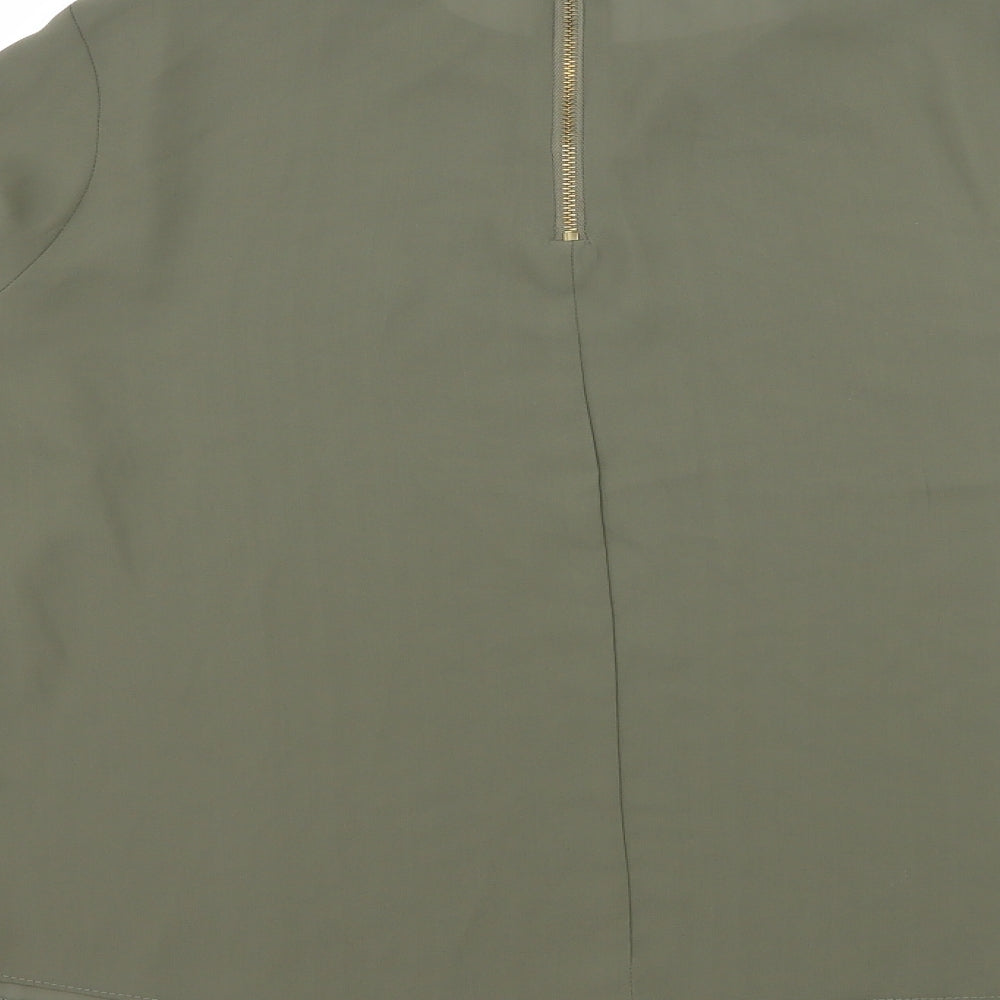 Atmosphere Womens Green   Basic Blouse Size 12