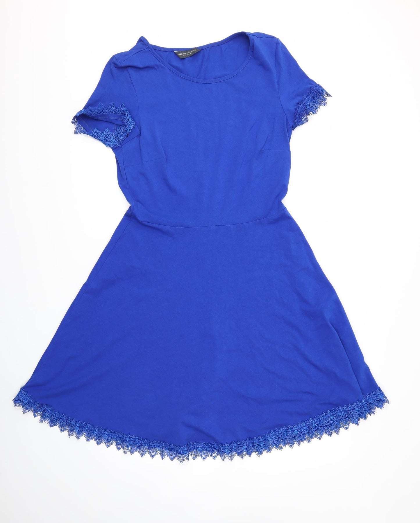 Dorothy Perkins Womens Blue   T-Shirt Dress  Size 16