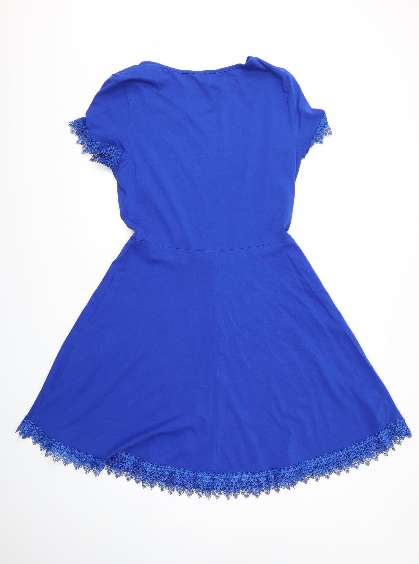 Dorothy Perkins Womens Blue   T-Shirt Dress  Size 16