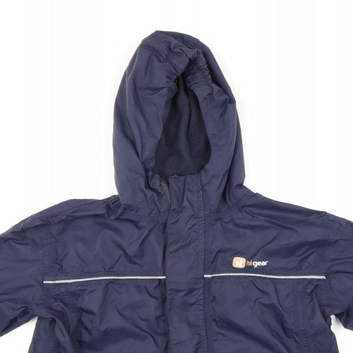 Hi Gear Boys Blue   Jacket  Size 9-10 Years