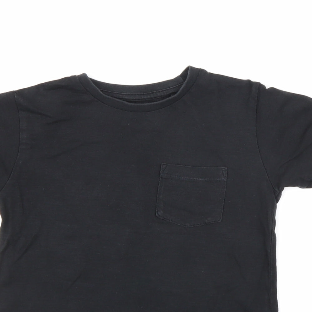 NEXT Boys Black   Basic T-Shirt Size 4 Years
