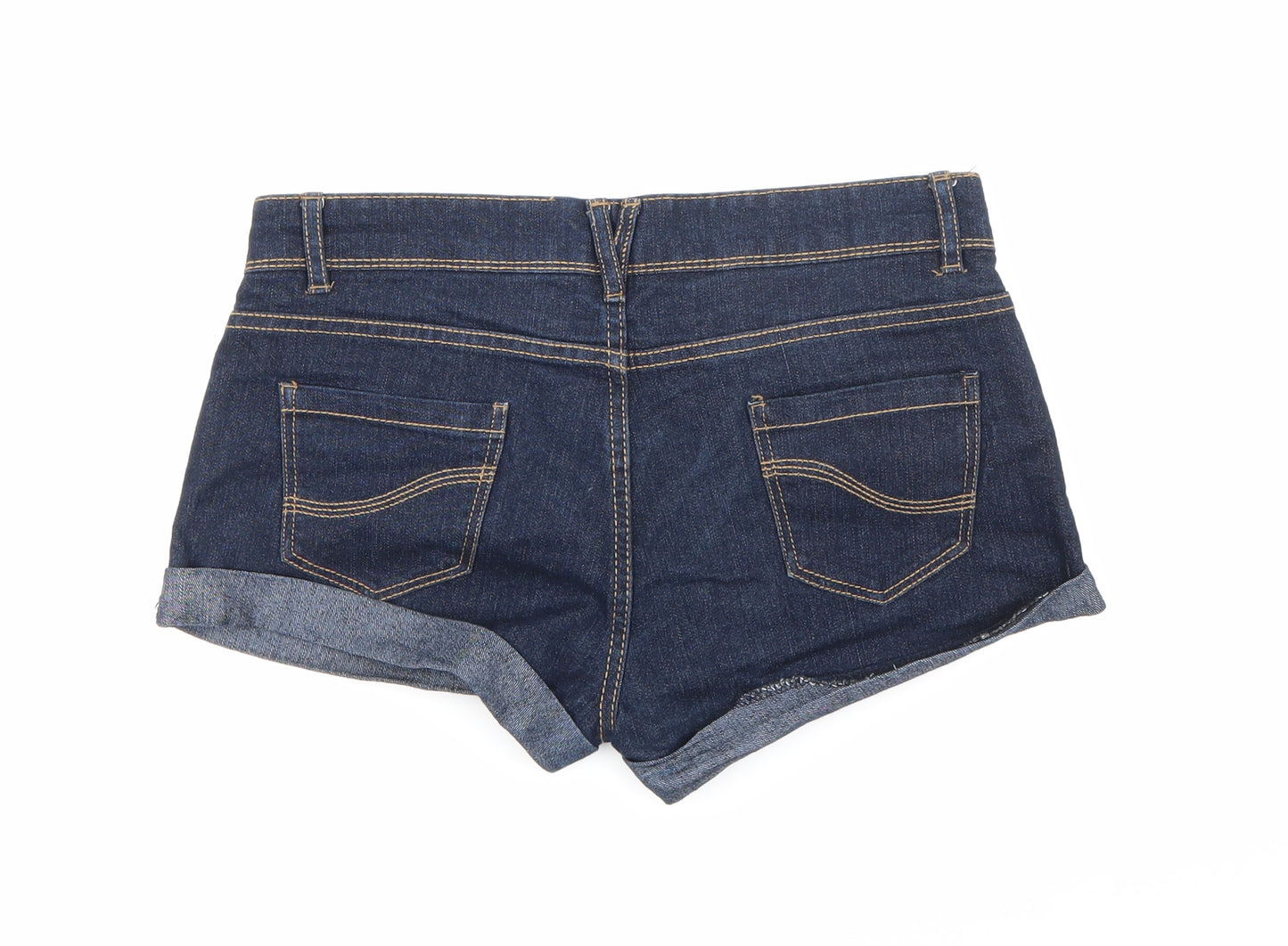 Denim Co Womens Blue  Denim Hot Pants Shorts Size 10
