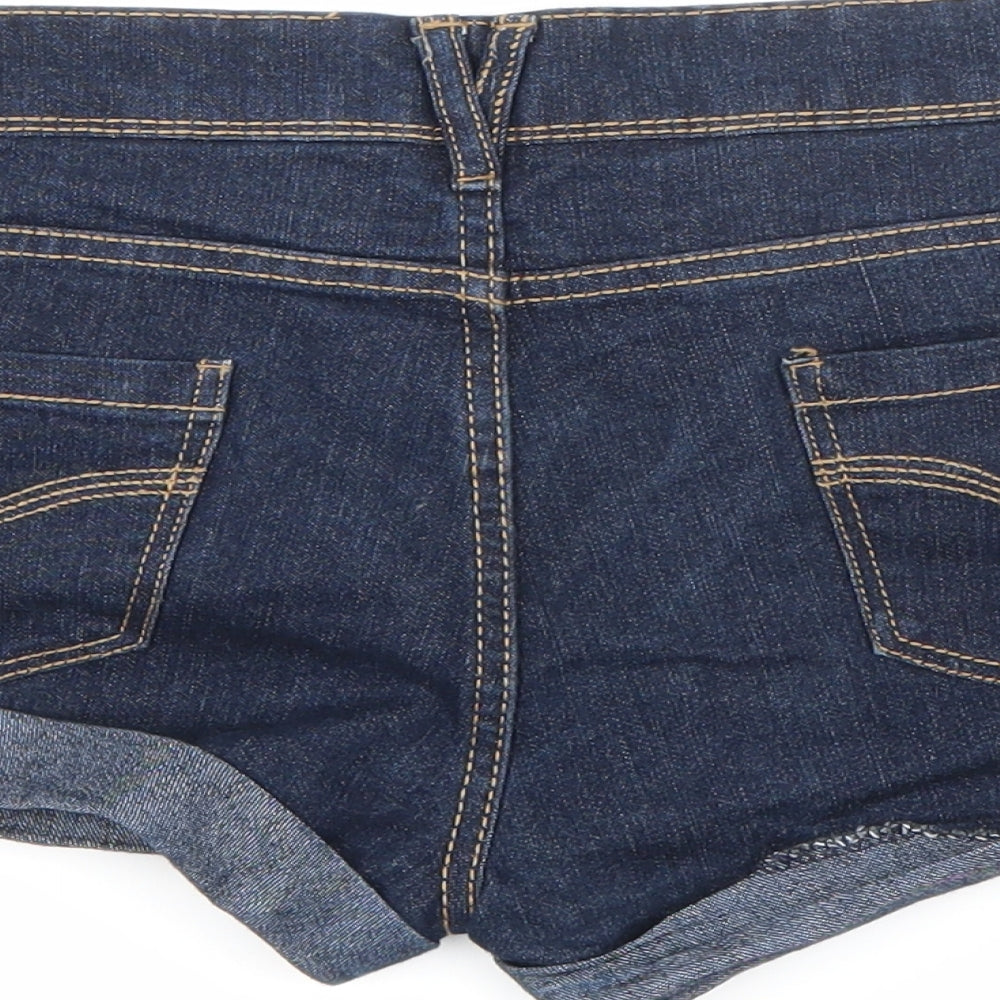 Denim Co Womens Blue  Denim Hot Pants Shorts Size 10