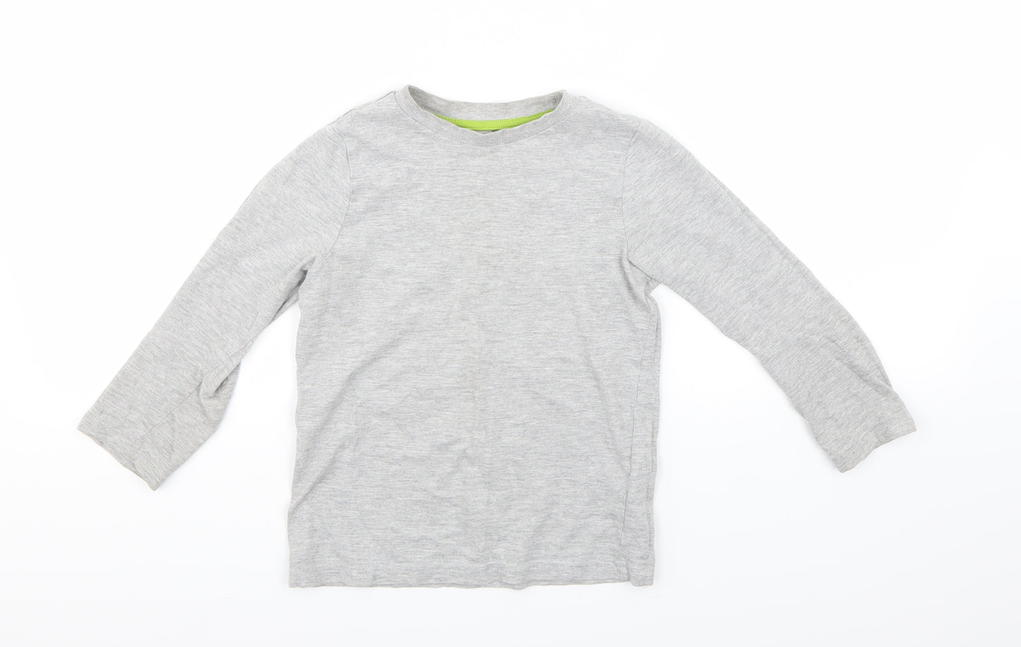 F&F Boys Grey   Basic T-Shirt Size 5-6 Years