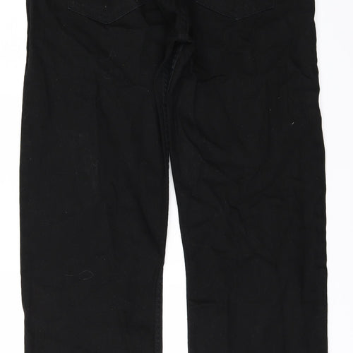 Blue Harbour Mens Black   Straight Jeans Size 34 L30 in