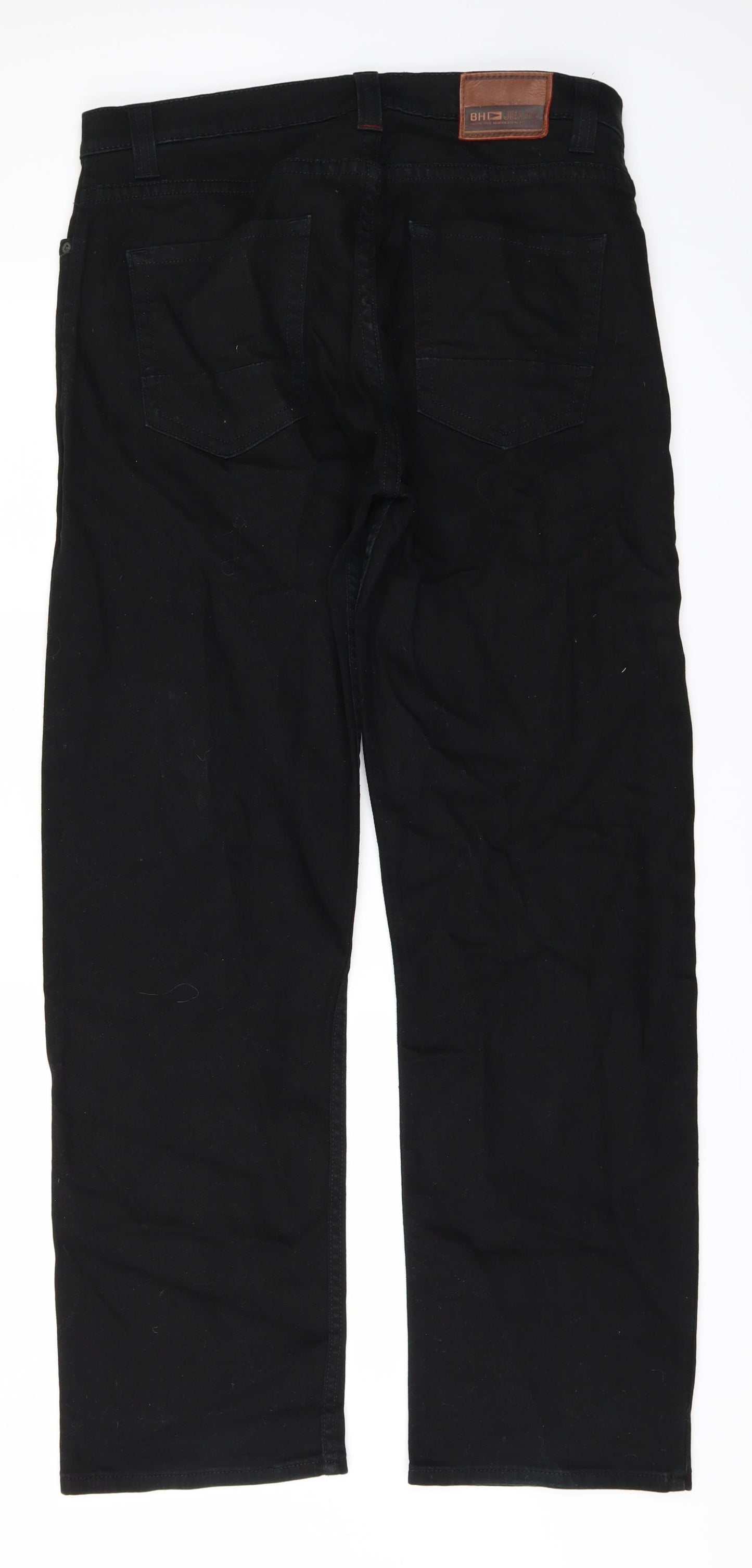 Blue Harbour Mens Black   Straight Jeans Size 34 L30 in