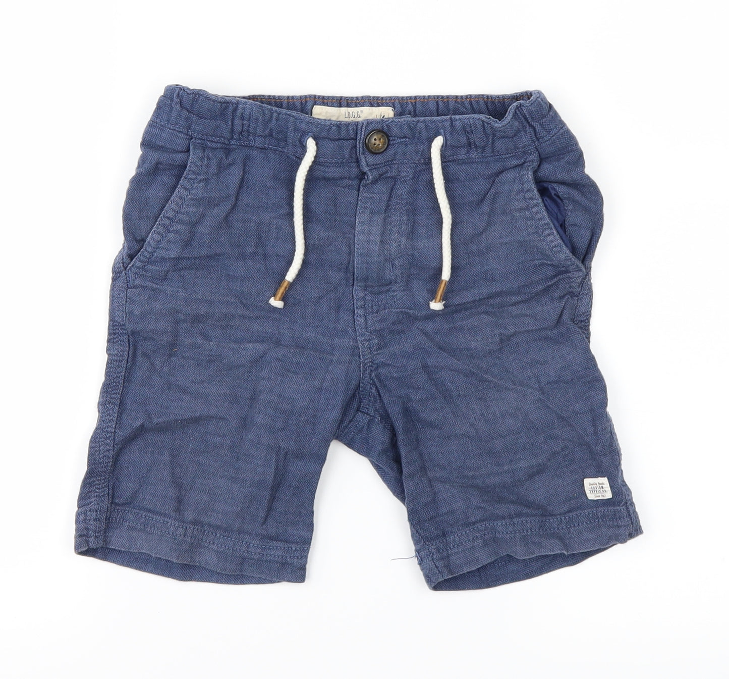 L.O.G.G Boys Blue   Bermuda Shorts Size 5-6 Years