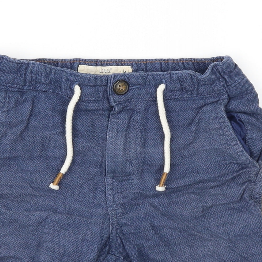 L.O.G.G Boys Blue   Bermuda Shorts Size 5-6 Years