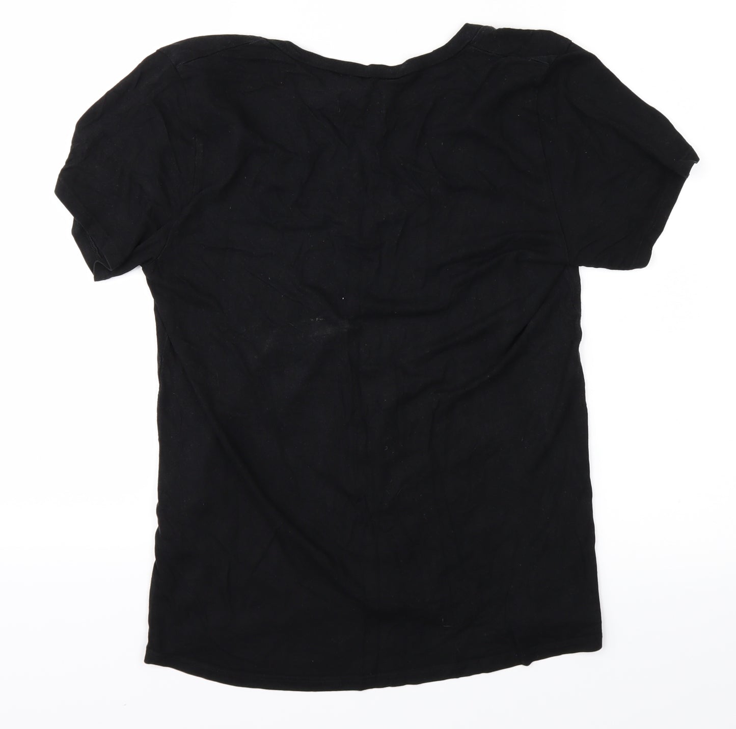 Reformation Womens Black   Basic T-Shirt Size M