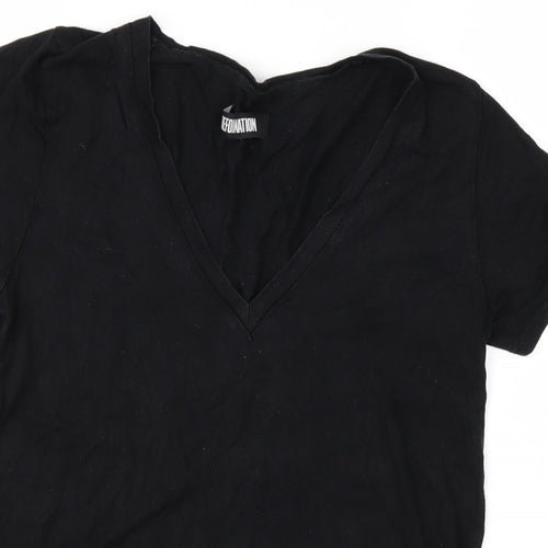 Reformation Womens Black   Basic T-Shirt Size M
