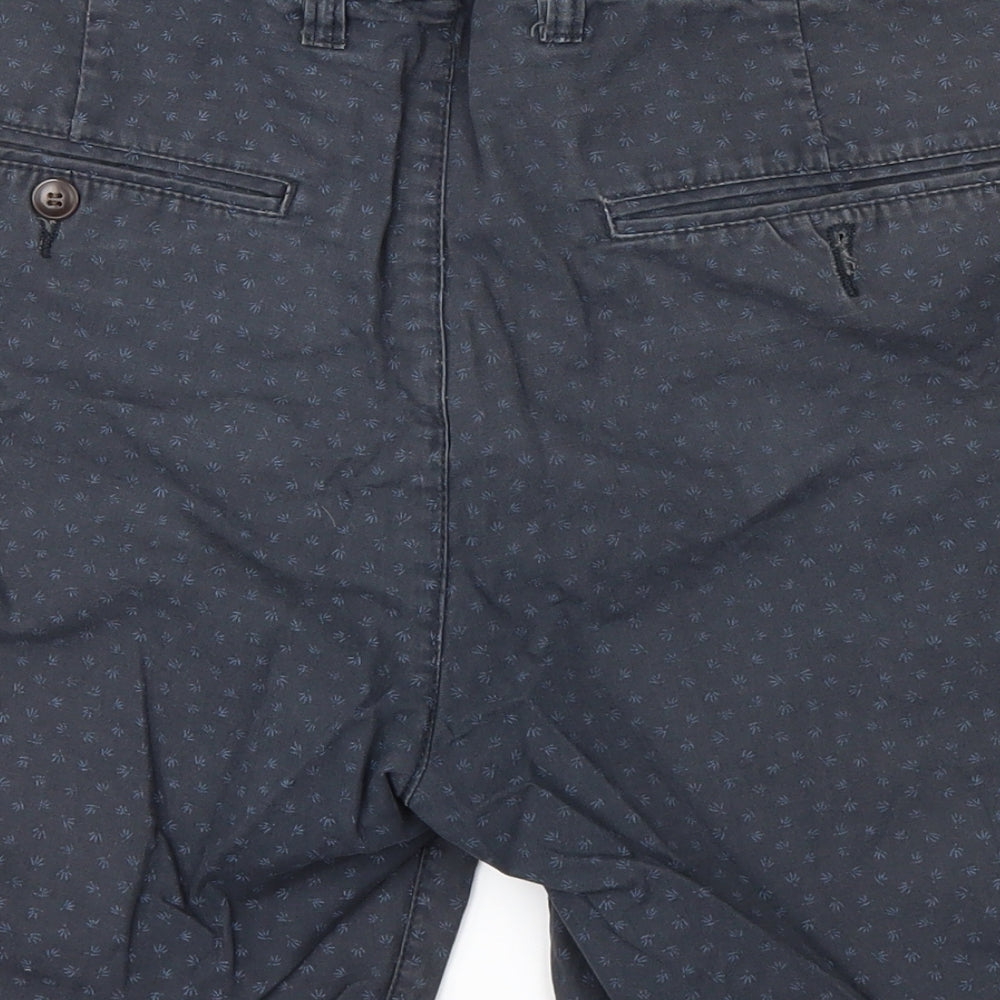 H&M Womens Blue   Chino Shorts Size 32