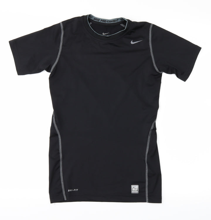 Nike Boys Black Basic T-Shirt Size XL