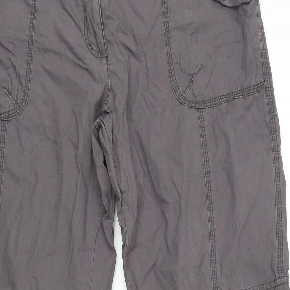 Cherokee Womens Grey   Cargo Trousers Size 16 L31 in