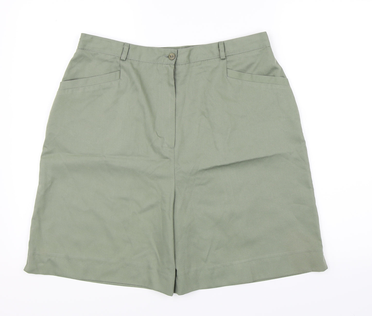 Le Bon Marché Womens Green   Bermuda Shorts Size 18