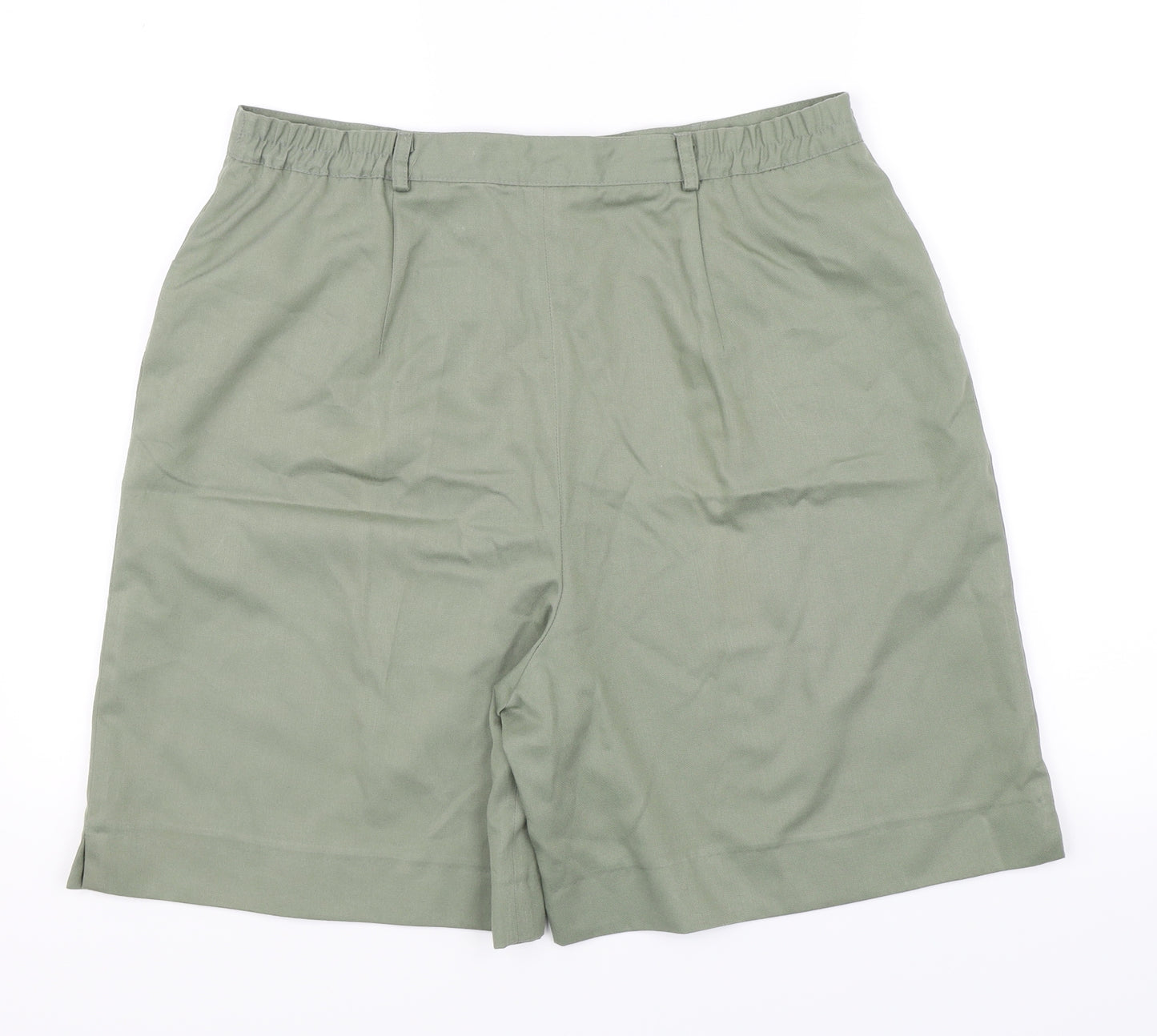 Le Bon Marché Womens Green   Bermuda Shorts Size 18