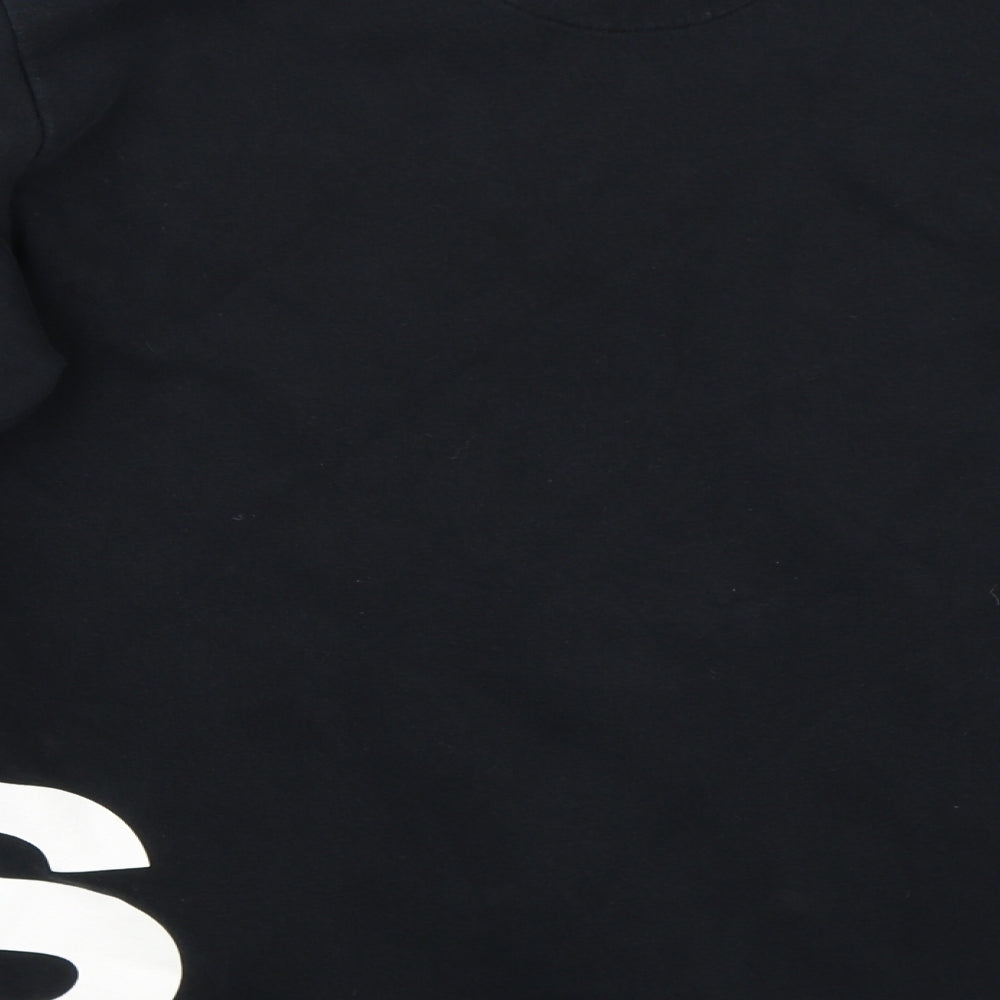 adidas Mens Black   Pullover Sweatshirt Size L
