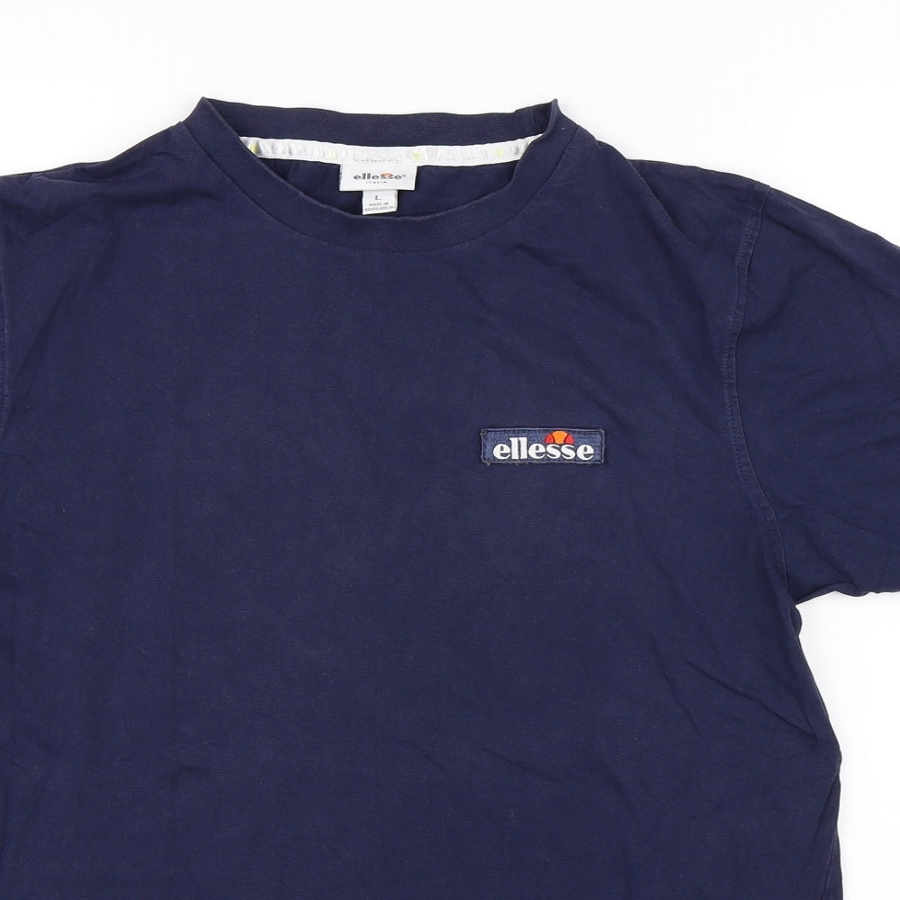 ellesse Mens Blue    T-Shirt Size L