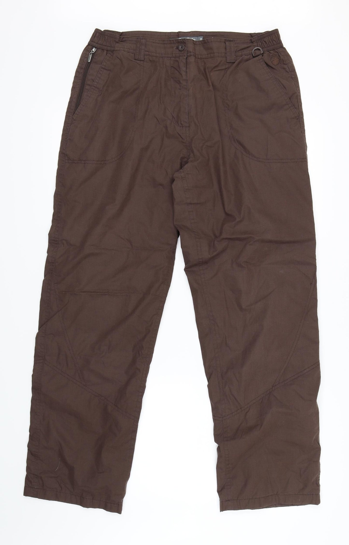 Peter Storm Womens Brown   Cargo Trousers Size 14 L30 in