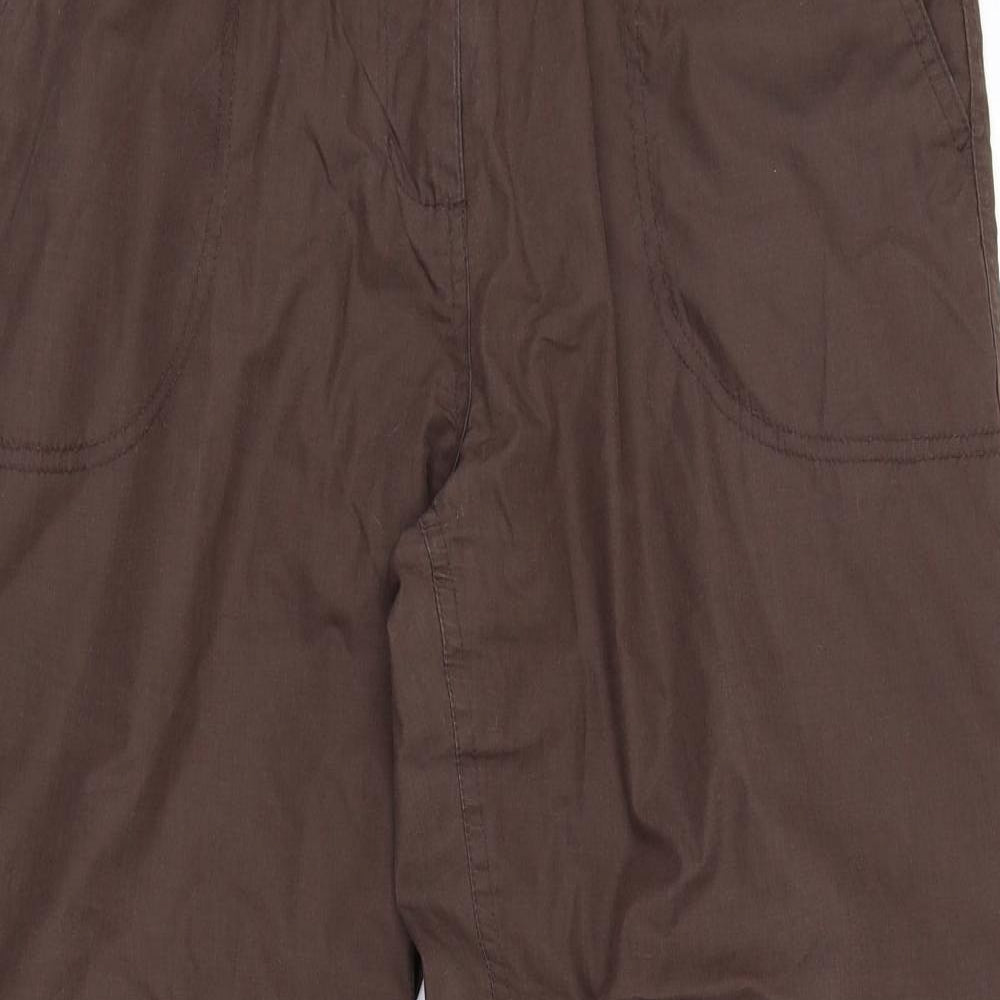 Peter Storm Womens Brown   Cargo Trousers Size 14 L30 in