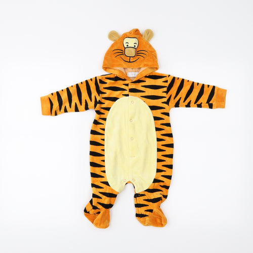 Pitter Patter Baby Orange   Babygrow One-Piece Size 3-6 Months