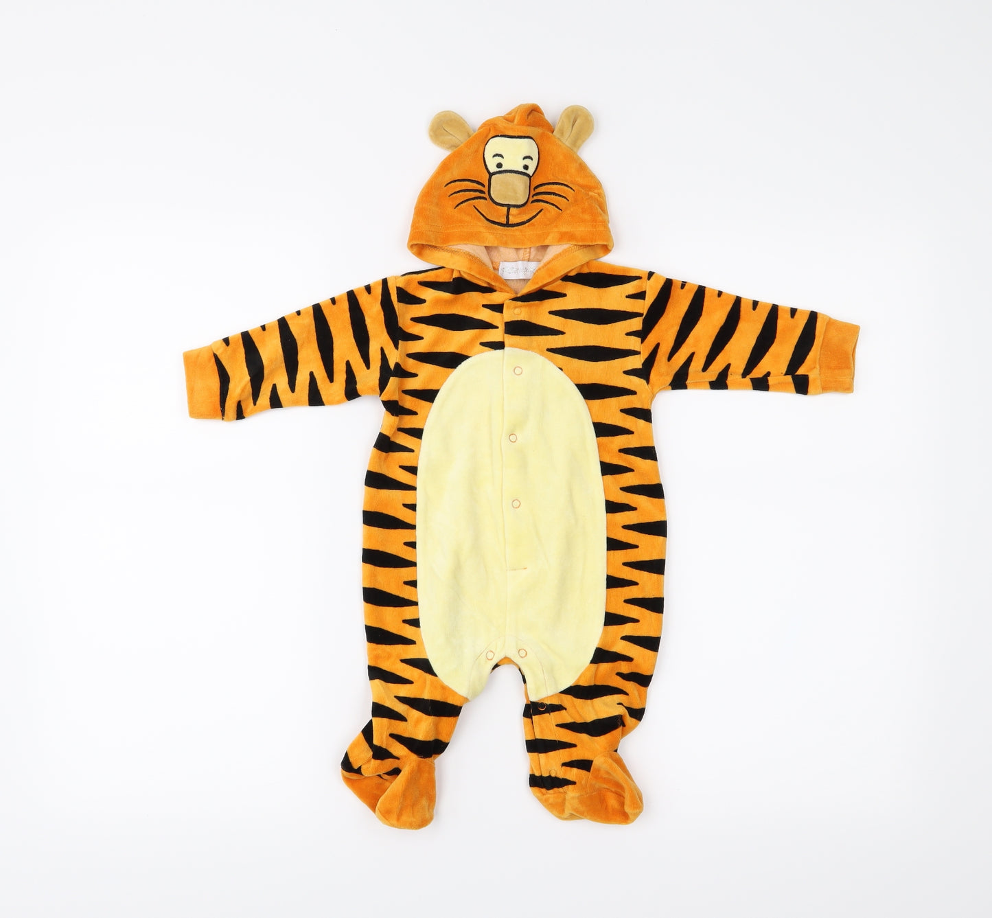 Pitter Patter Baby Orange   Babygrow One-Piece Size 3-6 Months