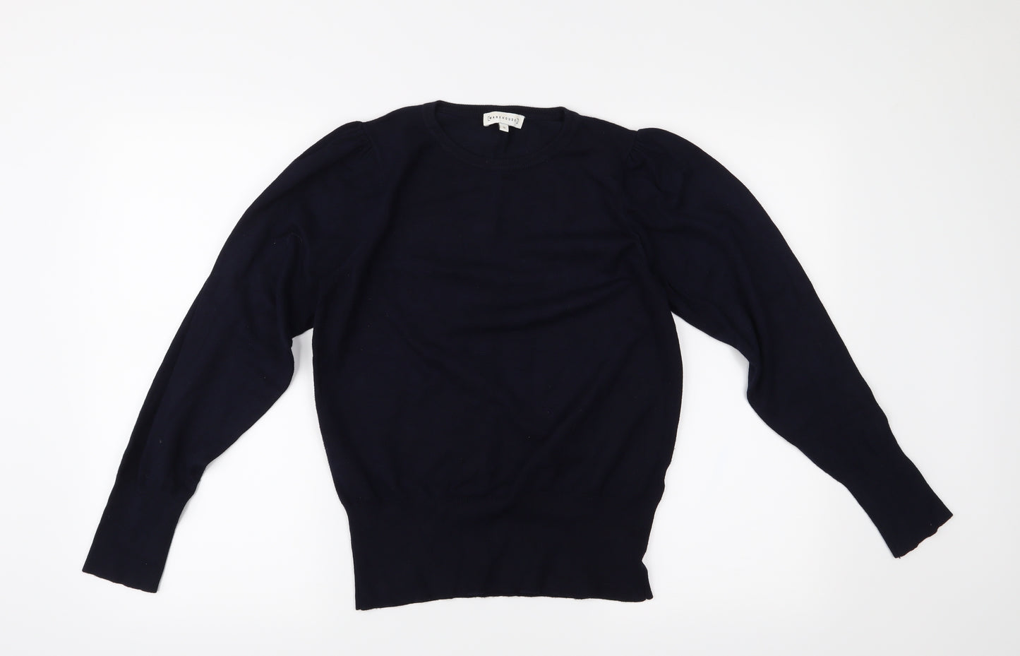 Warehouse Womens Blue   Pullover Jumper Size 12