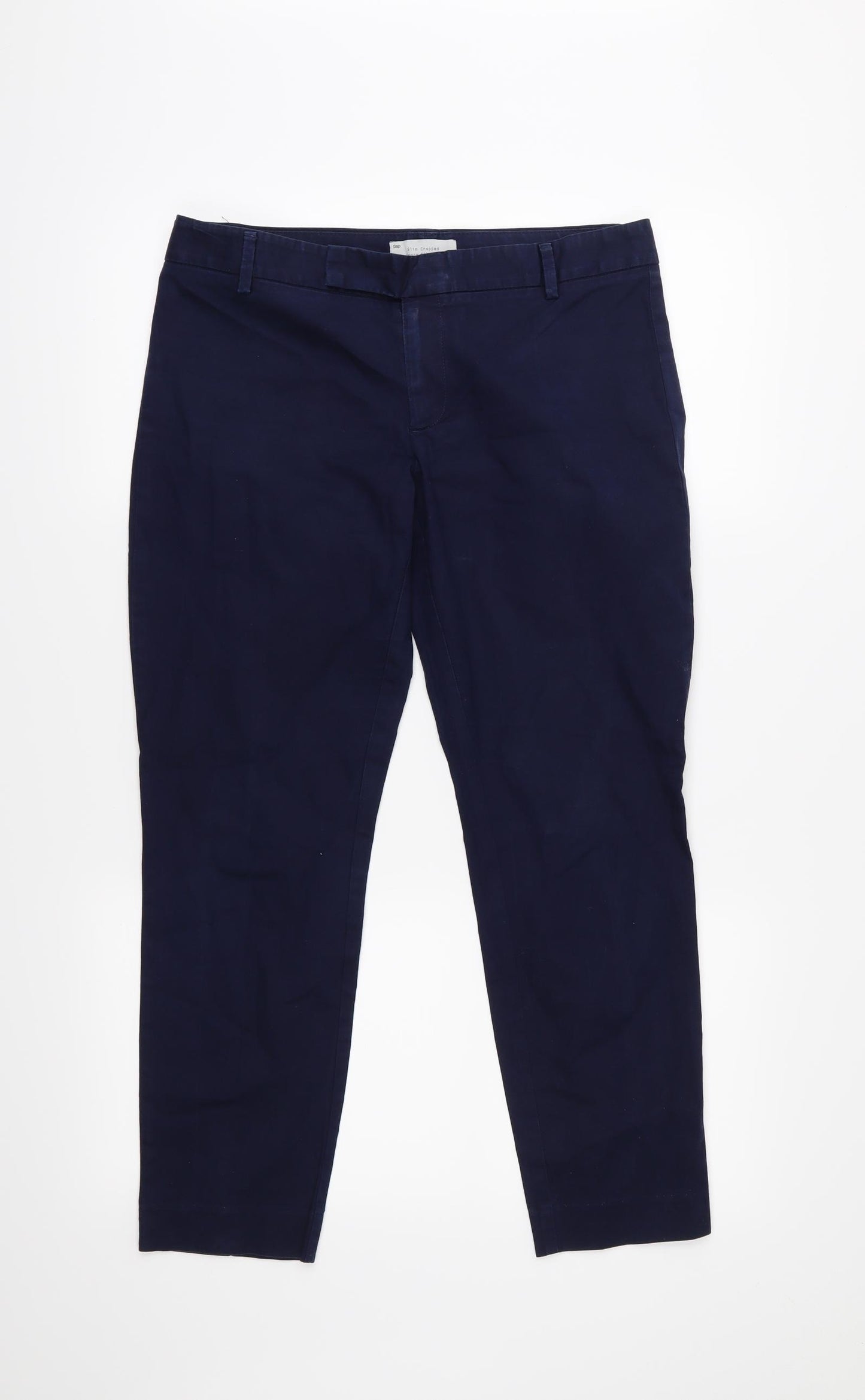 Gap Womens Blue   Cropped Trousers Size 10 L25 in